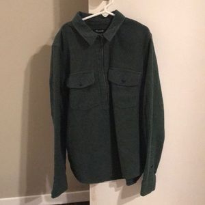 Madewell flannel top